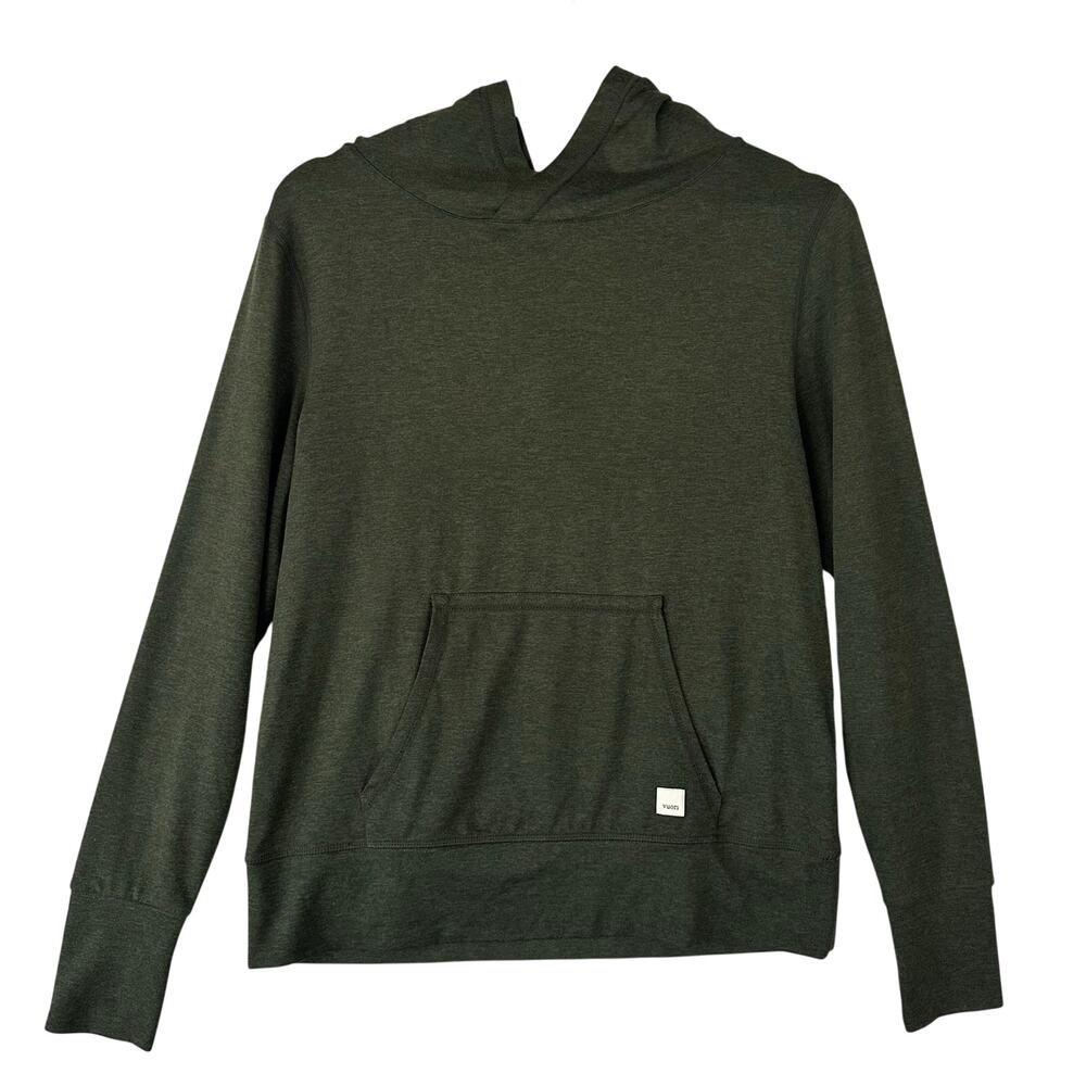 Vuori Green Pullover Hoodie Halo Lightweight Green Women's Size XS